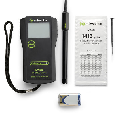 Milwaukee MW302 PRO High Range Leitfähigkeitsmessgerät (EC) - EigenGrow