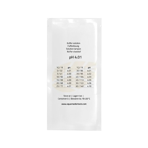 Aquamaster pH 4.01 Kalibrierungslösung 20 ml-Beutel