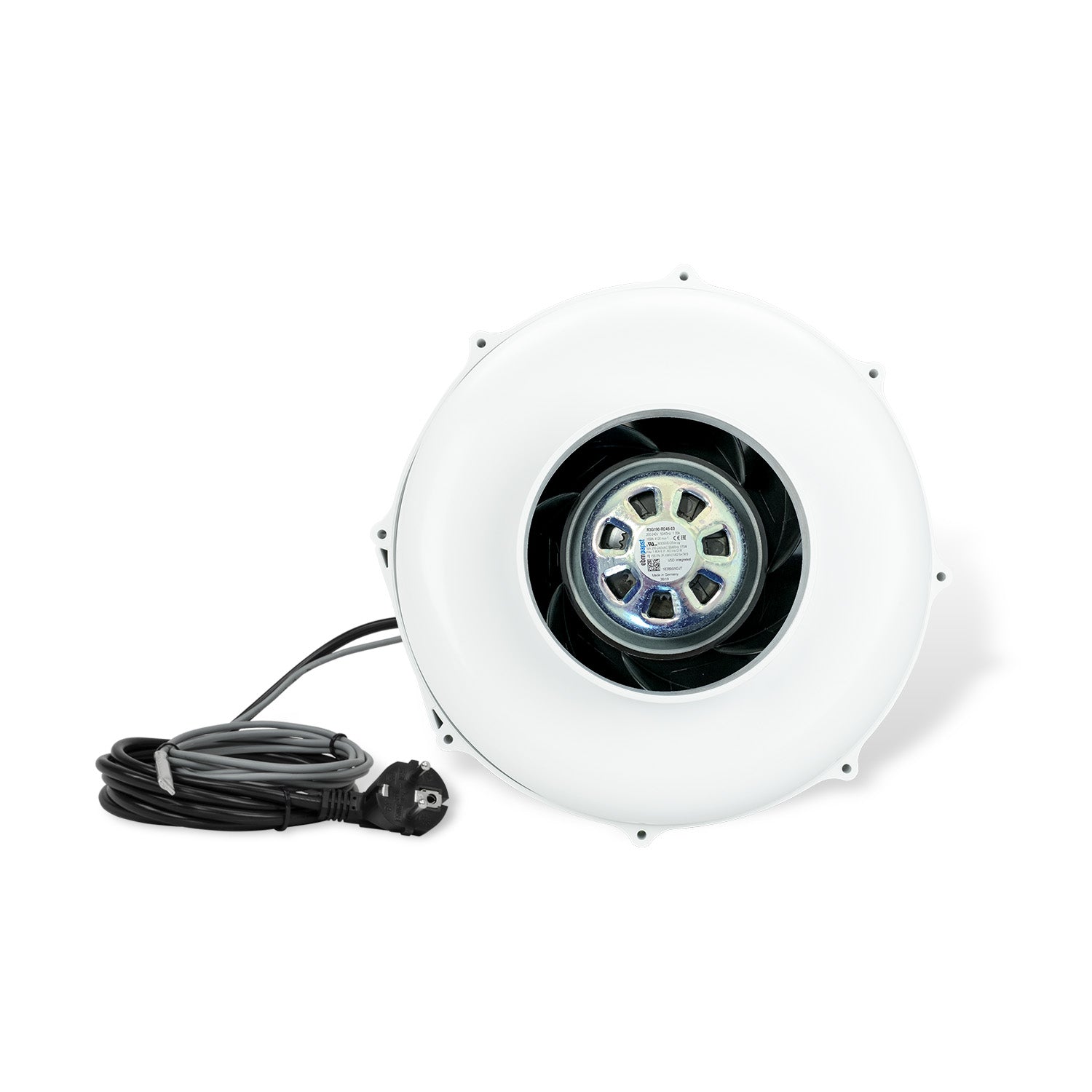 PrimaKlima EC-TC125 mit Temperatursteureung & Sensor  680 m3/h - EigenGrow