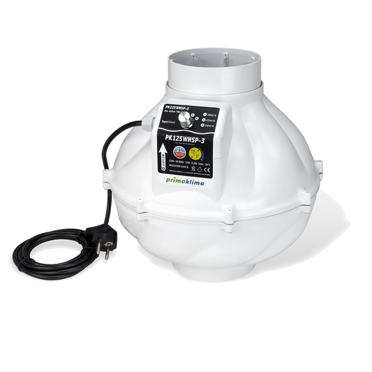 PrimaKlima Whisper 530 m³/h PK125WHSP-3 - EigenGrow