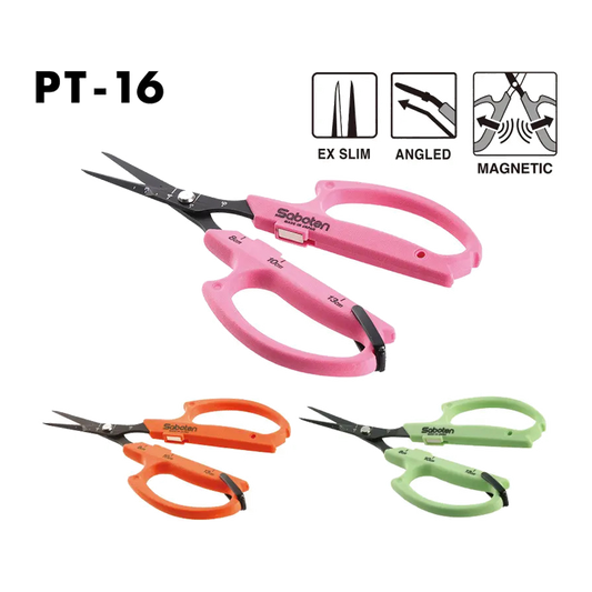 Saboten Magnetische Trimmerschere / PT-16 / Gekrümmte Klinge