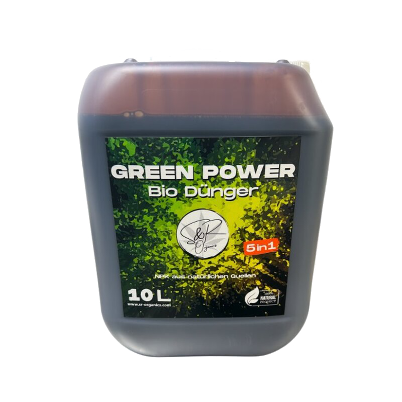 S&R Organics Green Power 5in1 Bio Dünger 1L / 3L / 10L