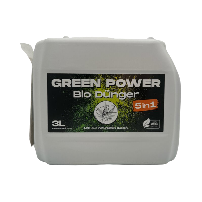 S&R Organics Green Power 5in1 Bio Dünger 1 Liter / 3 liter