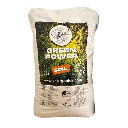 S&R Organics Green Power Soil Light Mix mit Perlite 50L