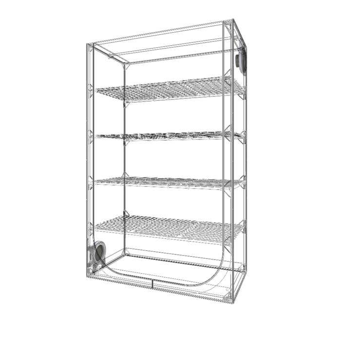 Secret Jardin Dark Propagator DP120  120x60x190cm - EigenGrow