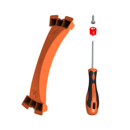 Kanalflansch Kit DF16 für 16-19mm Stangen - inkl. Cutter - EigenGrow