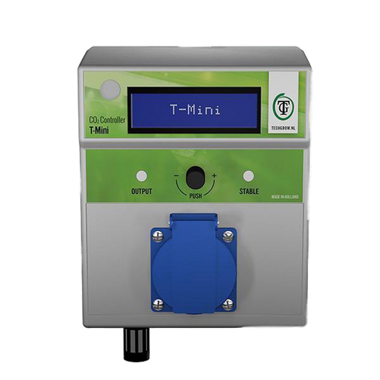Techgrow T-Mini Pro Co2 Controller mit Co2 & Licht Sensor - EigenGrow