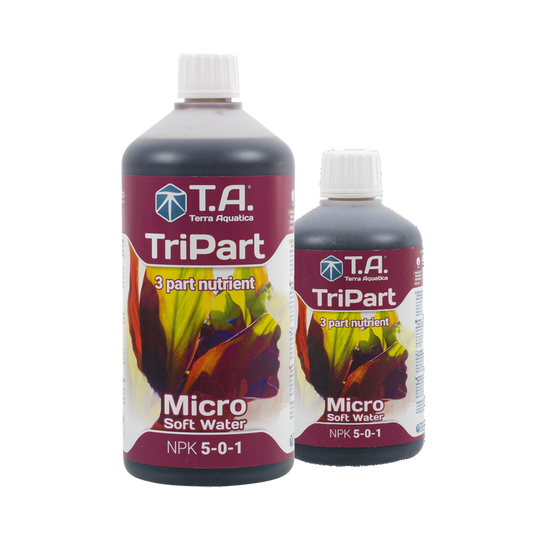 Terra Aquatica TriPart Micro 0,5/1L für weiches Wasser